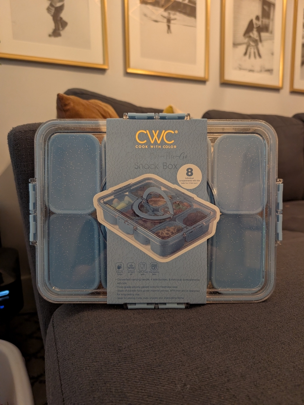 New Target Snack/ Food Storage Container - Picture 2 of 6